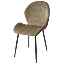Стул FLOWER BLUVEL-77 ASH GREEN, велюр М-City
