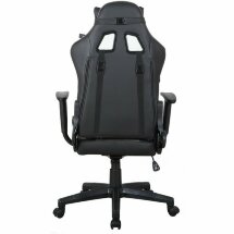 Кресло компьютерное BRABIX &quot;GT Racer GM-100&quot;, две подушки, ткань, экокожа, черное/коричневое, 531819