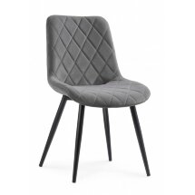 Стул на металлокаркасе Fox dark gray