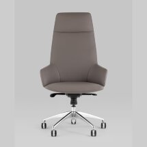 Кресло руководителя TopChairs Bow серый