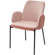 Стул NIKKI VF109 розовый / VF110 брусничный М-City