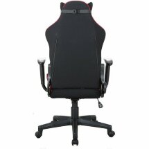 Кресло компьютерное BRABIX &quot;GT Racer GM-101&quot;, подушка, ткань, черное/красное, 531820
