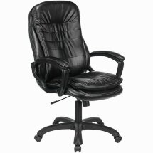 Кресло офисное BRABIX PREMIUM &quot;Omega EX-589&quot;, экокожа, черное, 532094