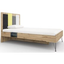 Кровать Нобира 120х200 дуб ирландский