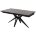 Стол FORIO 160 MATT BLACK MARBLE SOLID CERAMIC / BLACK, ®DISAUR 