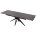 Стол FORIO 160 MATT BLACK MARBLE SOLID CERAMIC / BLACK, ®DISAUR 