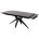 Стол FORIO 160 MATT BLACK MARBLE SOLID CERAMIC / BLACK, ®DISAUR 