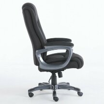 Кресло офисное BRABIX PREMIUM &quot;Solid HD-005&quot;, НАГРУЗКА до 180 кг, ткань, черное, 531822