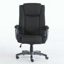 Кресло офисное BRABIX PREMIUM &quot;Solid HD-005&quot;, НАГРУЗКА до 180 кг, ткань, черное, 531822