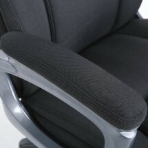 Кресло офисное BRABIX PREMIUM &quot;Solid HD-005&quot;, НАГРУЗКА до 180 кг, ткань, черное, 531822