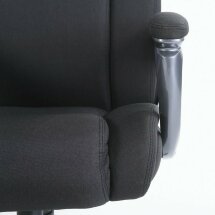 Кресло офисное BRABIX PREMIUM &quot;Solid HD-005&quot;, НАГРУЗКА до 180 кг, ткань, черное, 531822