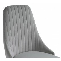 Стул на металлокаркасе на металлокаркасе Kora gray new / white