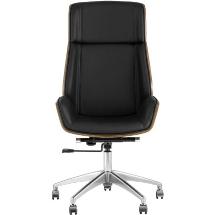 Кресло компьютерное TopChairs руководителя TopChairs Crown, черное УЦЕНКА 