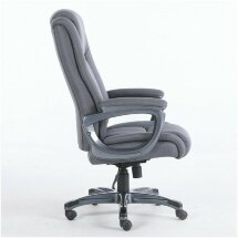 Кресло офисное BRABIX PREMIUM &quot;Solid HD-005&quot;, нагрузка до 180 кг, ткань, серое, 531823