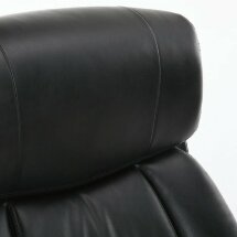 Кресло офисное BRABIX PREMIUM &quot;Direct EX-580&quot;, хром, рециклированная кожа, черное, 531824
