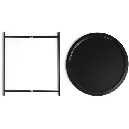 Журнальный стол Tray 47х51 black 