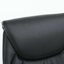 Кресло офисное BRABIX PREMIUM &quot;Advance EX-575&quot;, хром, экокожа, черное, 531825