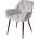 Стул TROY BLUVEL-03 LIGHT GREY, велюр/ черный каркас М-City 