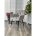 Стул TROY BLUVEL-03 LIGHT GREY, велюр/ черный каркас М-City 