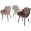 Стул TROY BLUVEL-03 LIGHT GREY, велюр/ черный каркас М-City 
