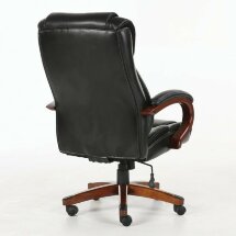 Кресло офисное BRABIX PREMIUM &quot;Magnum EX-701&quot;, дерево, рециклированная кожа, черное, 531827