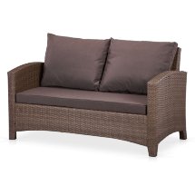 Плетеный диван S58A-W773 Brown