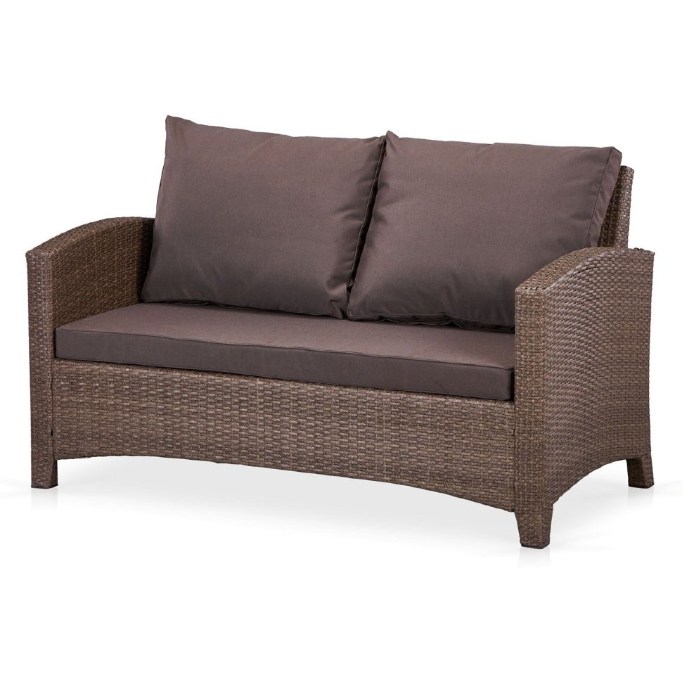 Плетеный диван S58A-W773 Brown Плетеный диван S58A-W773 Brown