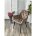Стул TROY BLUVEL-40 BEIGE, велюр/ черный каркас М-City 