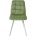 Стул CHILLI SQUARE G108-27 террариумный мох, велюр/ белый каркас М-City 