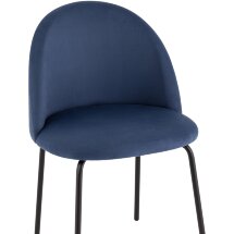 Стул Stool Group Коди велюр синий