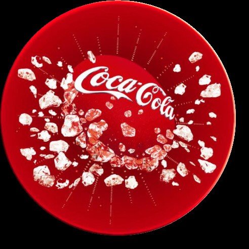 Прямоугольная столешница Werzalit (80х140 см) Cola печать Красный Прямоугольная столешница Werzalit (80х140 см) Cola печать Красный