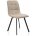 Стул на металлокаркасе Bruk beige / black 