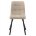 Стул на металлокаркасе Bruk beige / black 