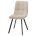 Стул на металлокаркасе Bruk beige / black 