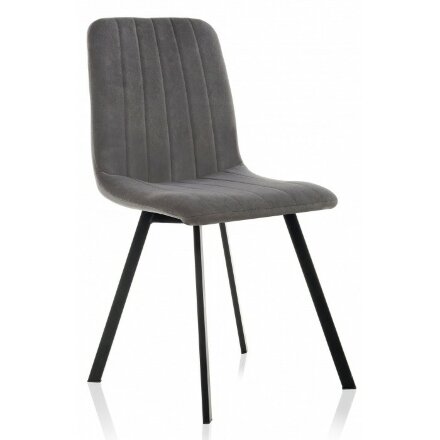 Стул на металлокаркасе Sling dark gray / black 
