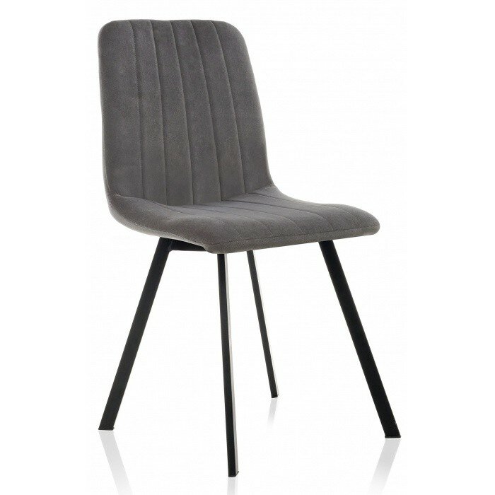 Стул на металлокаркасе Sling dark gray / black Стул на металлокаркасе Sling dark gray / black