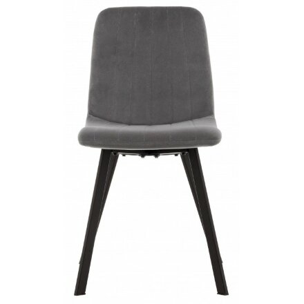Стул на металлокаркасе Sling dark gray / black 