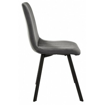 Стул на металлокаркасе Sling dark gray / black 