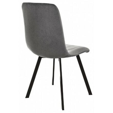 Стул на металлокаркасе Sling dark gray / black 