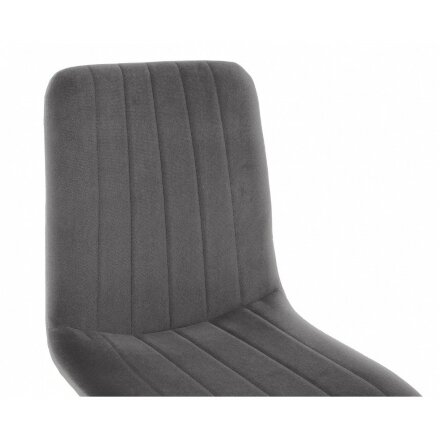 Стул на металлокаркасе Sling dark gray / black 