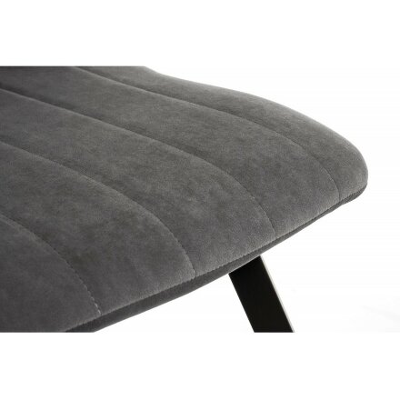 Стул на металлокаркасе Sling dark gray / black 