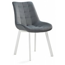 Стул на металлокаркасе Hagen gray / white