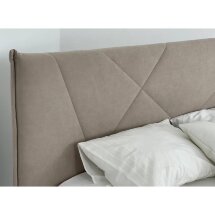 Кровать 0.9 Бест 90х200 с ПМ велюр капучино