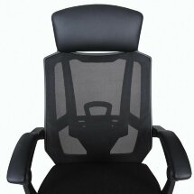 Кресло офисное BRABIX &quot;Nexus ER-401&quot;, с подголовником, черное, 531835