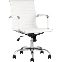 Кресло офисное TopChairs City S белое