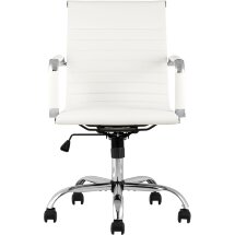 Кресло офисное TopChairs City S белое
