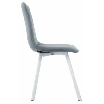 Стул на металлокаркасе Sling gray / white