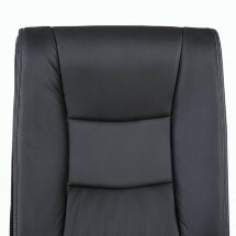 Кресло офисное BRABIX &quot;Forward EX-570&quot;, хром, экокожа, черное, 531837