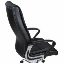 Кресло офисное BRABIX &quot;Forward EX-570&quot;, хром, экокожа, черное, 531837
