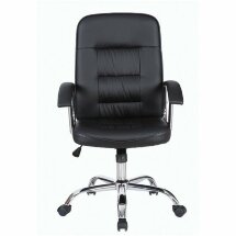Кресло BRABIX &quot;Bit EX-550&quot;, хром, экокожа, черное, 531838
